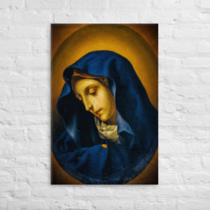 Madonna (Krafft) – Canvas Masterpieces Rosary.Team