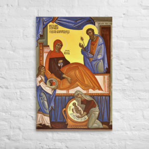 Nativity of the Blessed Virgin Mary – Canvas Wall Art Rosary.Team