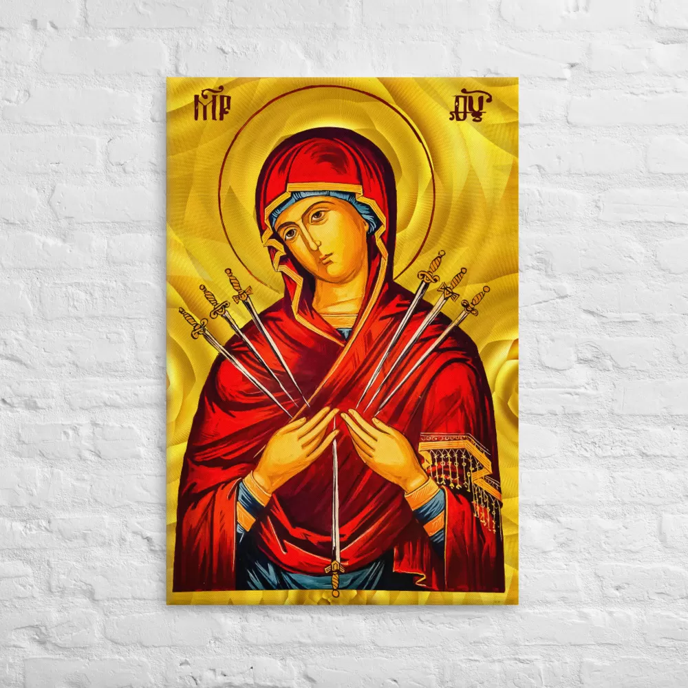 Our Mother Of Sorrows #Canvas