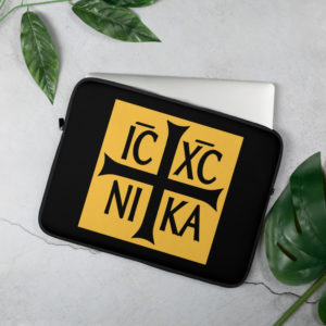 IC XC NIKA #LaptopSleeve Accessories Rosary.Team