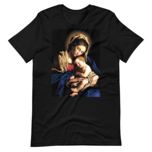 Madonna and Child (Sassoferrato) Short-Sleeve Unisex T-Shirt