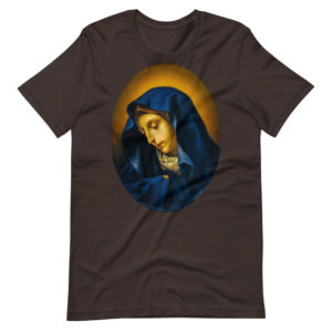 Madonna (Krafft) Short-Sleeve Unisex T-Shirt Apparel Rosary.Team