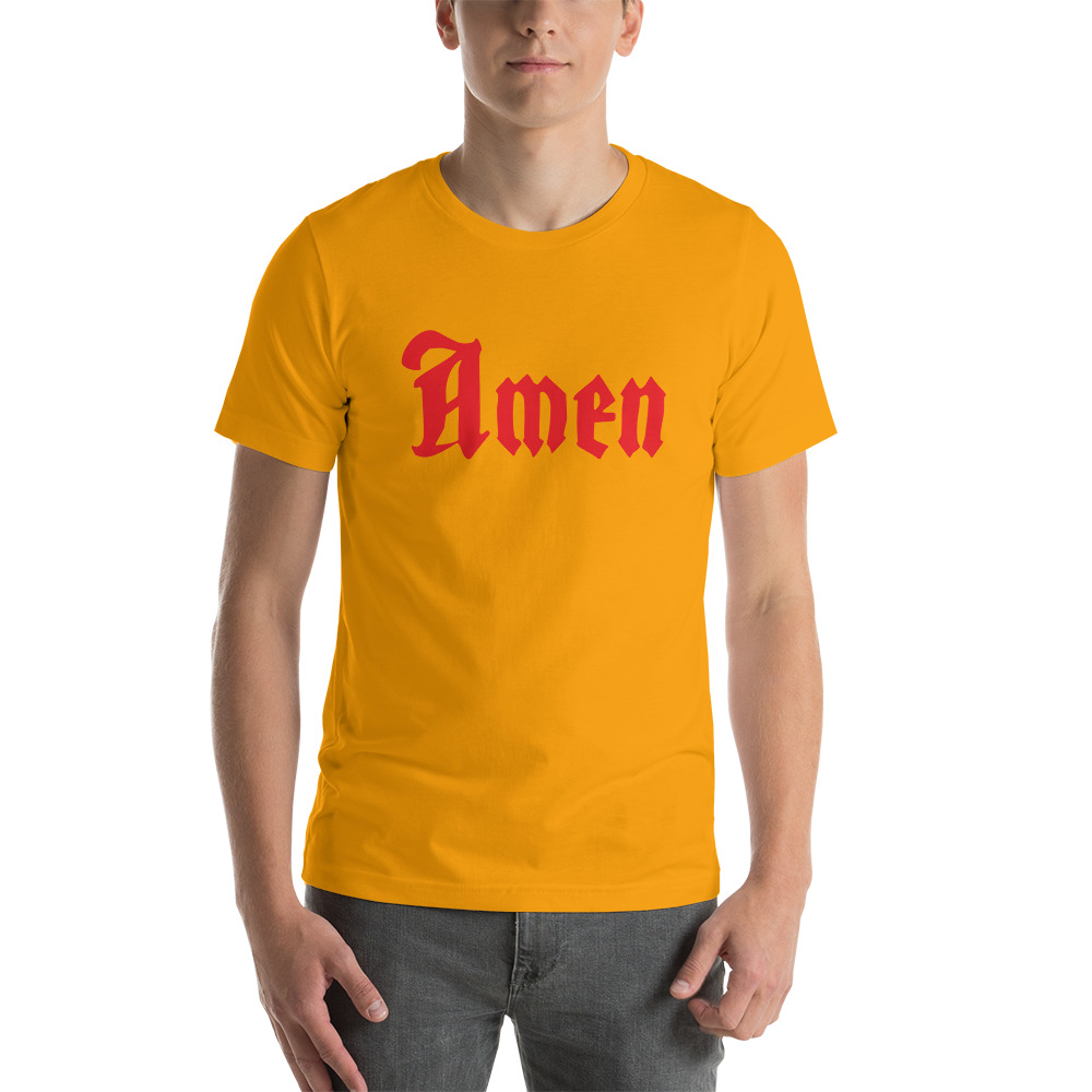 Amen – Short-Sleeve Unisex T-Shirt