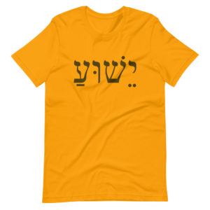 The Most Holy Name of Jesus (Hebrew) #Shirt