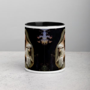 Innocence (Bouguereau) Mug with Color Inside