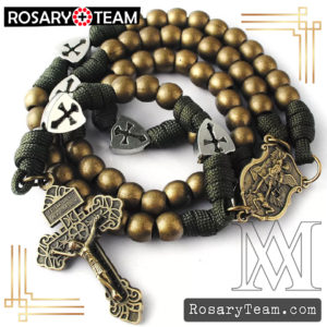Rosary Warrior - Paracord Rugged Holy Rosary