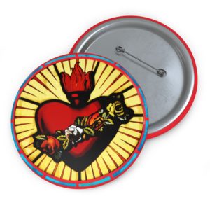 Immaculate Heart of Our Most Blessed Mother Virgin Mary #PinButton