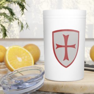 St George Shield #Tumbler and Insulator, 11oz. General Rosary.Team