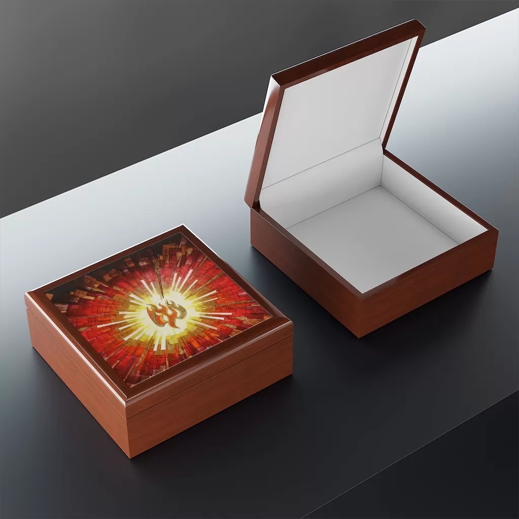 Gifts of the Holy Spirit #ReliquaryBox #JewelryBox