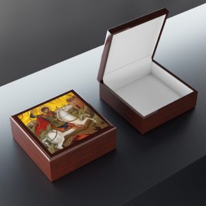 St. George #JewelryBox #ReliquaryBox General Rosary.Team