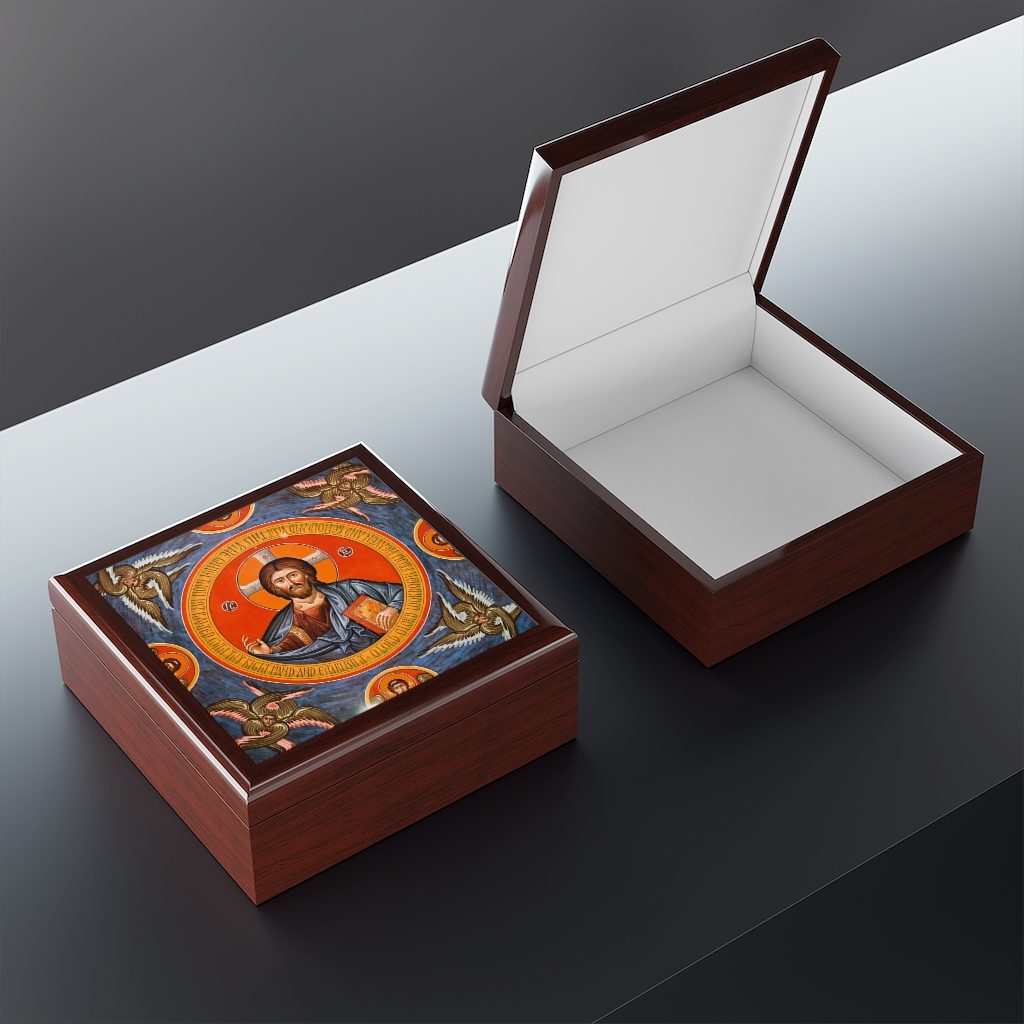 Christ Pantocrator #ReliquaryBox #JewelryBox