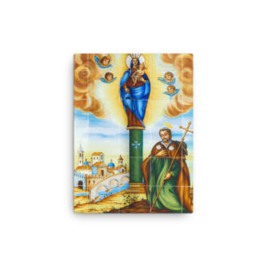 Our Lady of the Pillar #Canvas Wall Art Rosary.Team