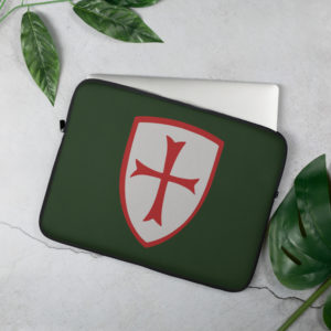 St George Shield – #LaptopSleeve Accessories Rosary.Team