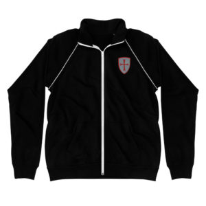 St George Shield #PipedFleece #Jacket Apparel Rosary.Team