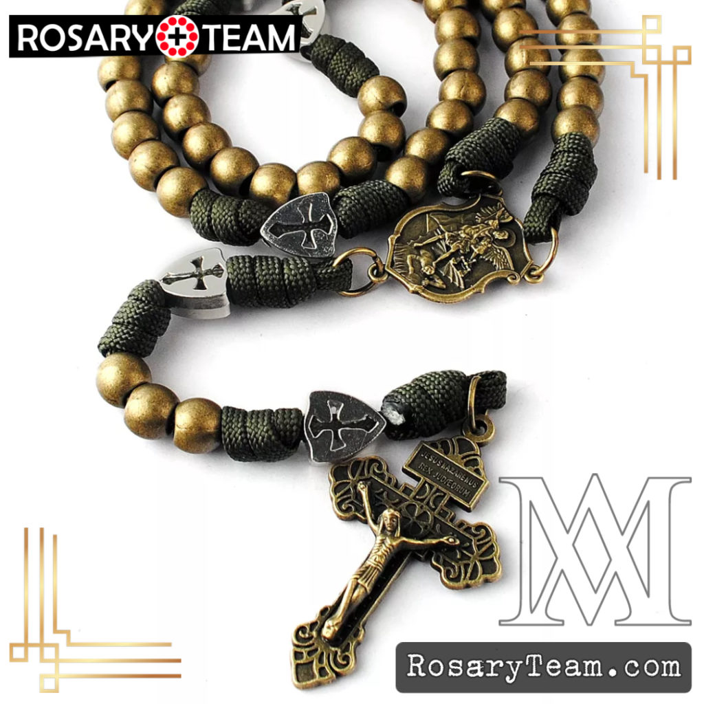 Rosary Warrior – Paracord Rugged Holy Rosary