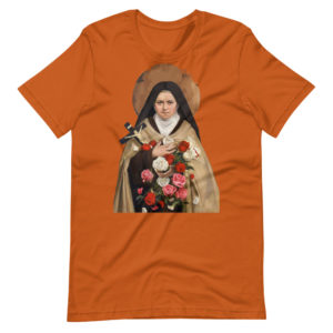 St Thérèse of Lisieux #Shirt Apparel Rosary.Team