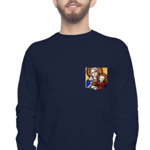 Holy Mother and Divine Child #pockettee #pocketshirt