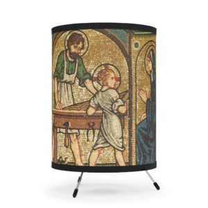 The Holy Family- Tripod #Lamp Lamps Rosary.Team
