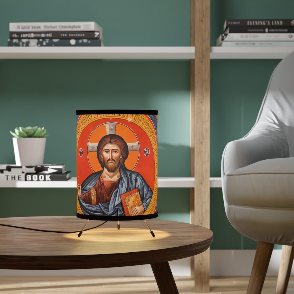 Christ Pantocrator – Tripod #Lamp