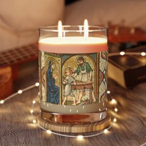 Holy Family – Scented #Candle, 11oz Candles Rosary.Team