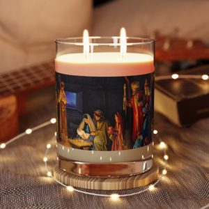 Nativity Scene #Christmas  - Scented #Candle, 11oz