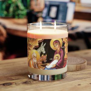 Eastern Nativity Icon #Christmas  - Scented #Candle, 11oz