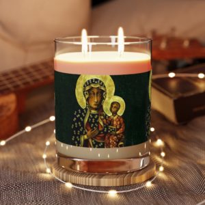 Our Blessed Lady of Czestochowa – Scented #Candle, 11oz Candles Rosary.Team
