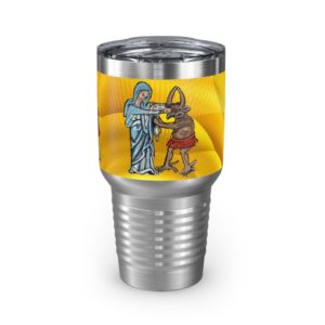 Hail Mary, full of grace, punch the devil in the face - Ringneck #Tumbler
