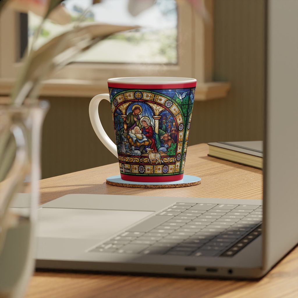 Nativity Mug #Christmas #LatteMug, 12oz