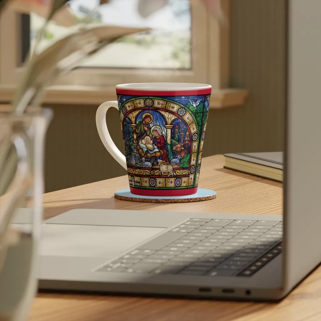 Nativity Mug #Christmas #LatteMug, 12oz