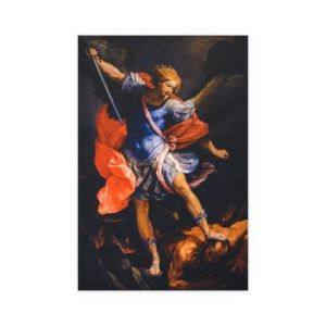 Saint Michael the Archangel #SilkPoster