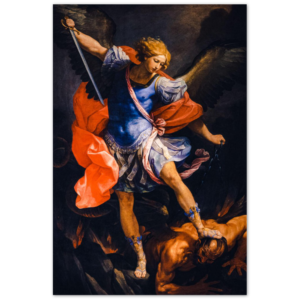 St. Michael the Archangel #AluminumPrint