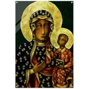 Our Lady of Częstochowa #AcrylicPrint #Icon
