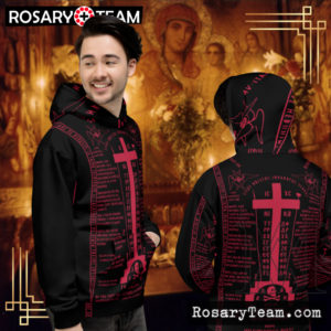 Black and Red – Analavos of the Great Schema #Hoodie Apparel Rosary.Team