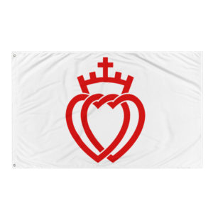 Sacred Heart Vendée #Flag Flags Rosary.Team