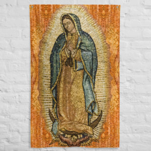 Our Lady of Guadalupe Flag Flags Rosary.Team