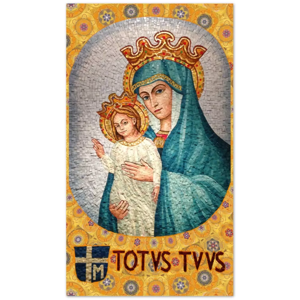 Ave Maria #PrayerCard #Latin Prayer Cards Rosary.Team