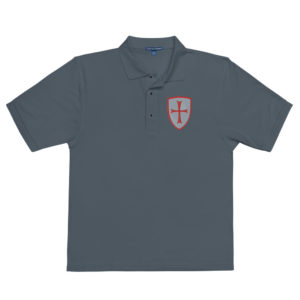 St George Shield Men’s Premium #Polo Apparel Rosary.Team
