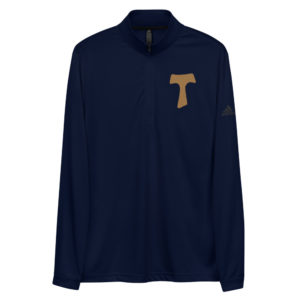 St. Francis of Assisi Tau Cross - Quarter zip #pullover