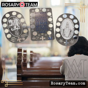 (Bulk) RosaryTeam One Decade Card – Easy Bulk Bundle Holy Rosary Rosary.Team