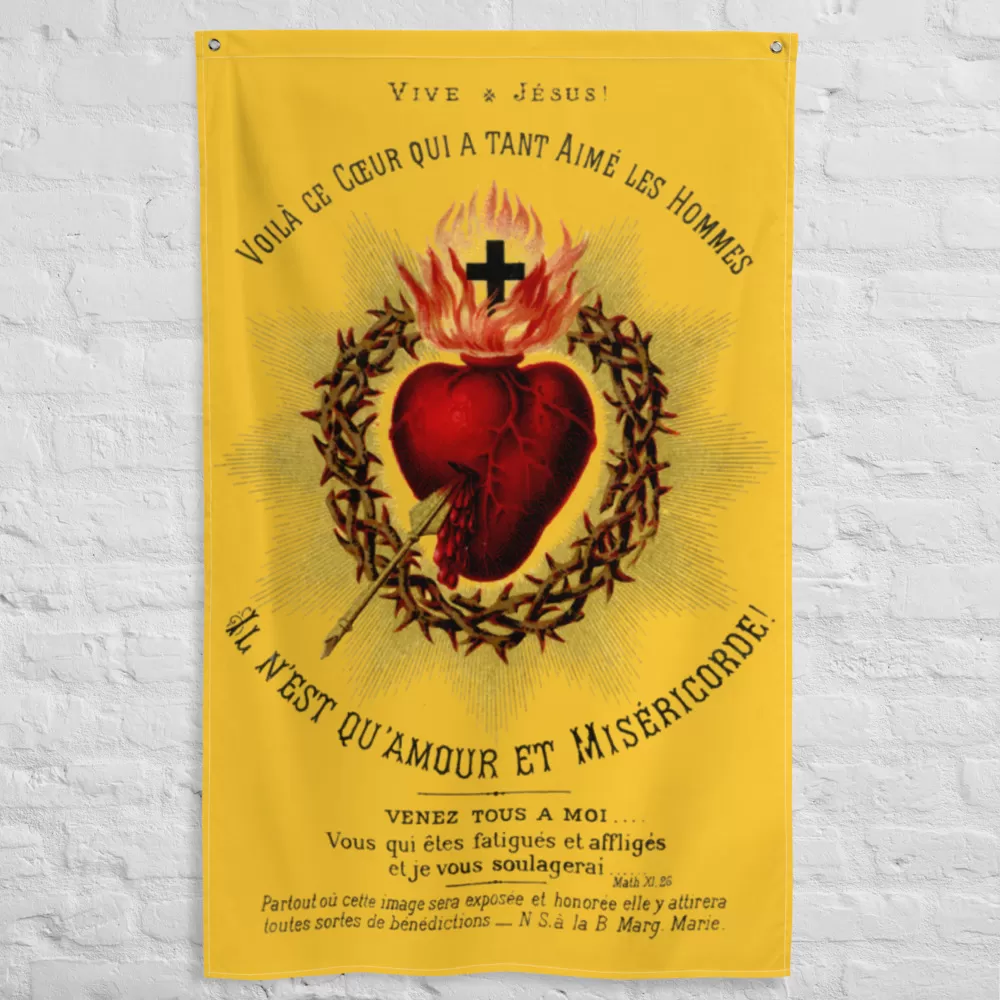 Sacred Heart - Voilà ce Cœur #Flag