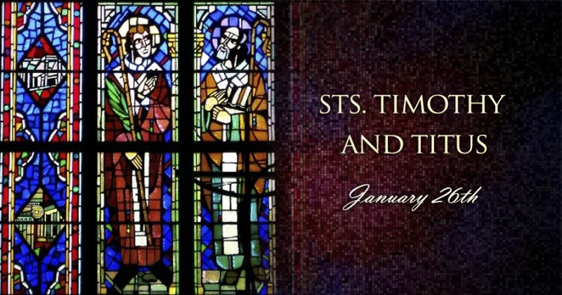 Sts. Timothy and Titus