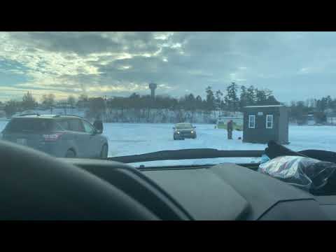 Driving on Frozen Lake in Canada – Fr. Mark Goring, CC