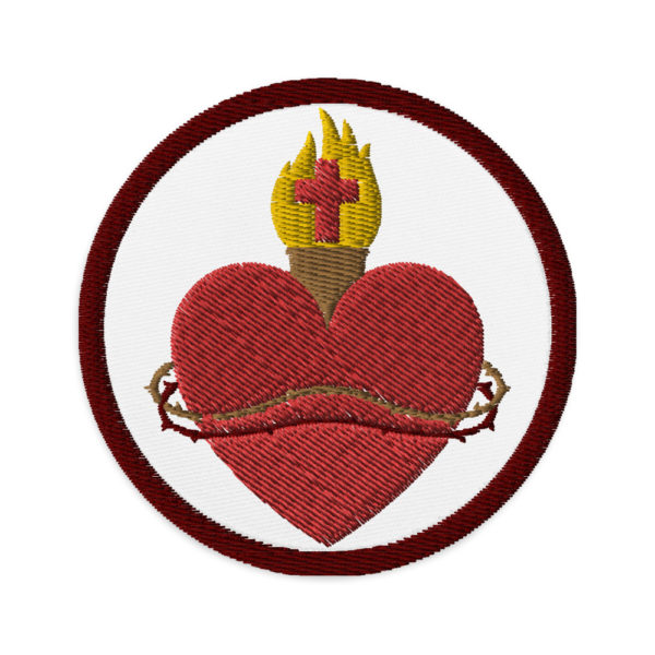 Sacred Heart ✠ Embroidered #patches