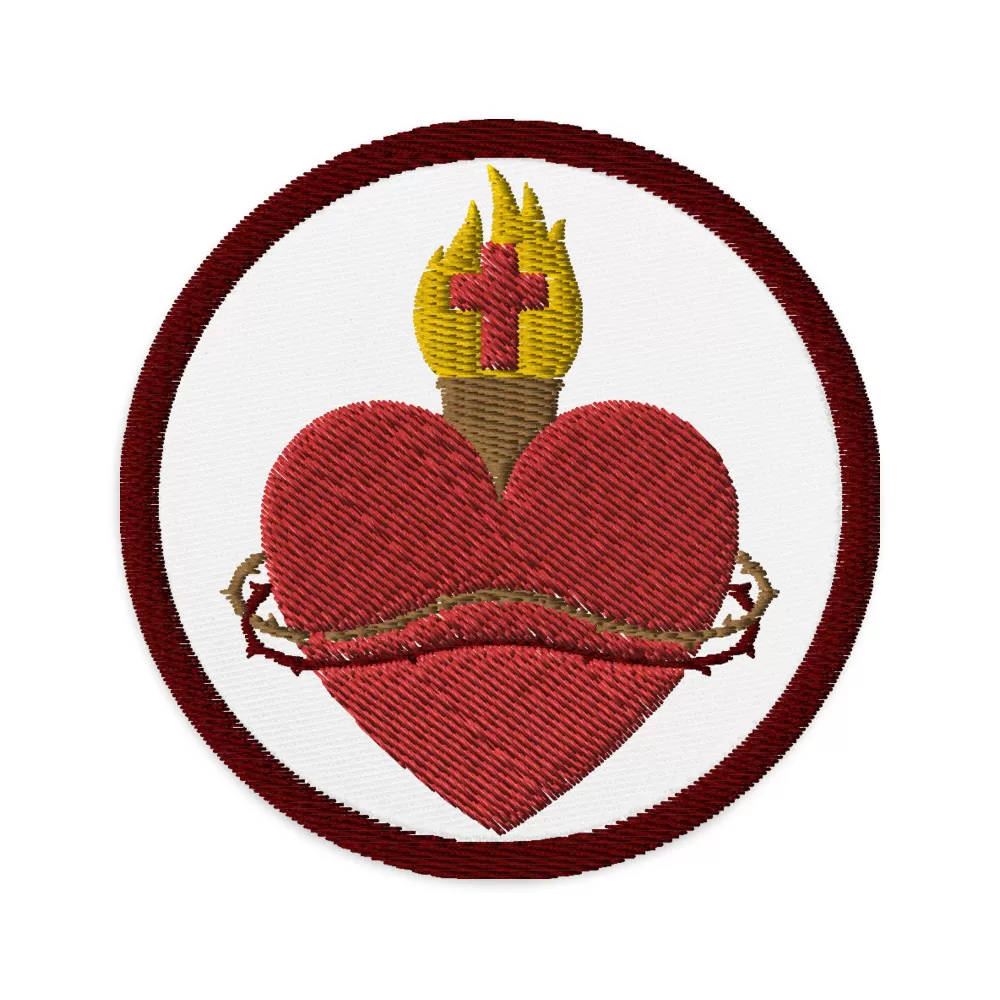 Sacred Heart ✠ Embroidered #patches