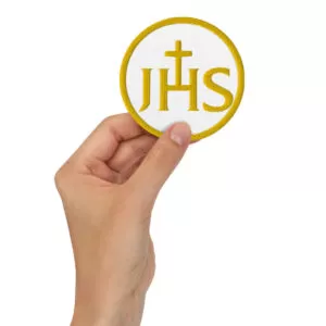 Christogram IHS ✠ Embroidered #patches