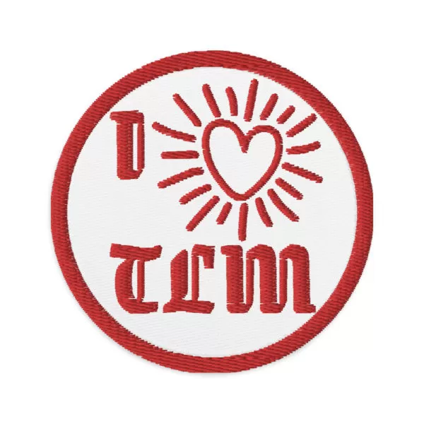 I Love Traditional Latin Mass #TLM ✠ Embroidered #patches