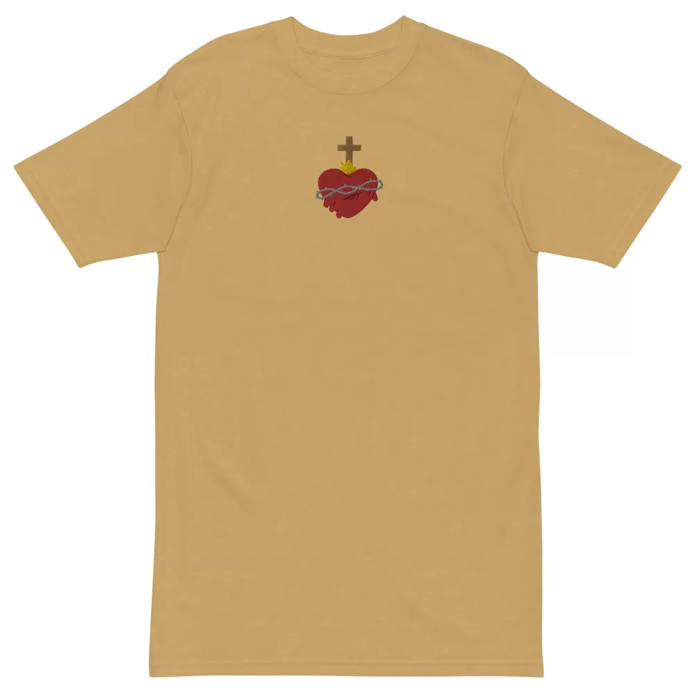 Sacred Heart Embroidery #tee