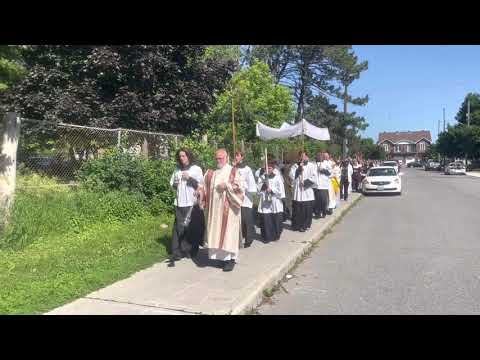 Corpus Christi Procession 2022 – St. Mary’s Parish, Ottawa