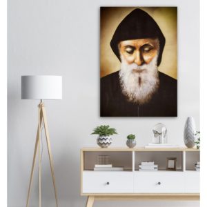 St Charbel Makhlouf – Wood Prints Wall Art Rosary.Team